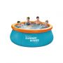 Summer Waves Zwembad Deluxe Quick Set 3D 244X76 cm + 2 3D Duikbrillen