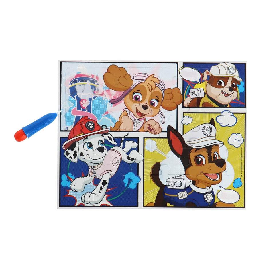 Paw Patrol Puzzel Verven Met Water 30 Delig