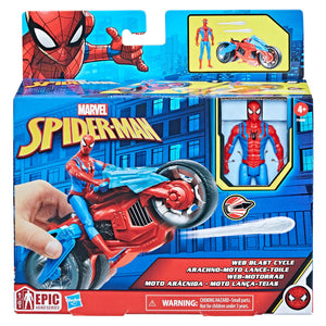 Marvel Spiderman Hero Figuur En Auto