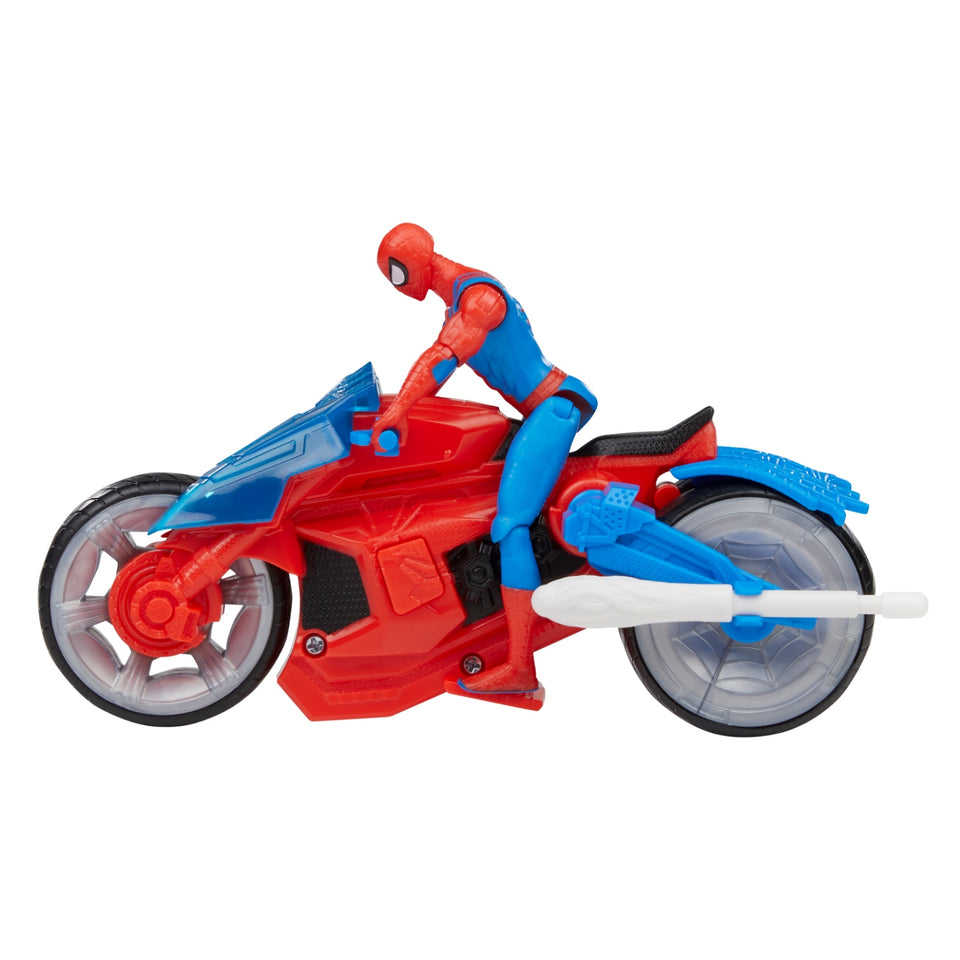 Marvel Spiderman Hero Figuur En Auto