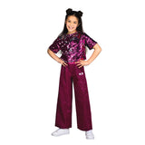 K3 Verkleedkleding Outfit Broekpak Glitter Roze  3-5 Jaar