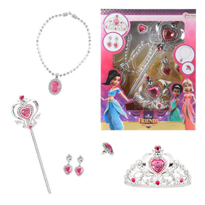 Friends sieradenset princess met tiara en staf