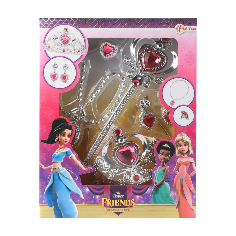 Friends sieradenset princess met tiara en staf