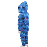 Onesie lilo & stitch blauw maat 122-128