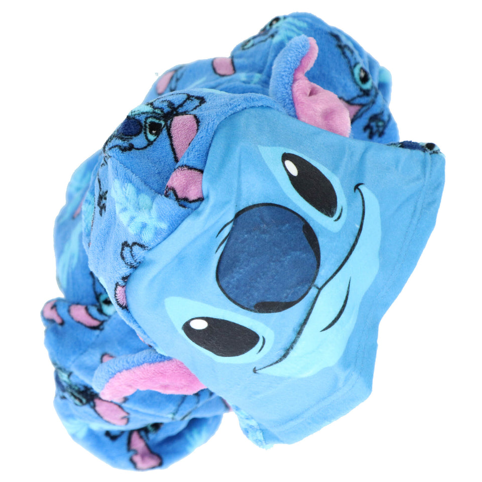 Onesie lilo & stitch blauw maat 122-128