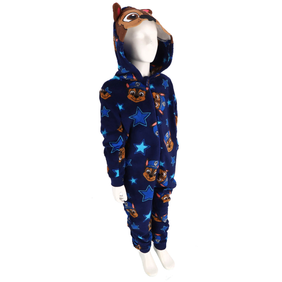 Onesie paw patrol blauw maat 122-128