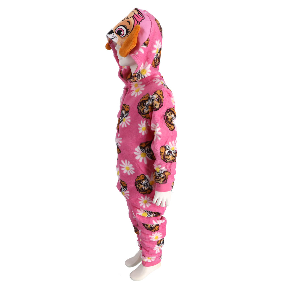 Onesie paw patrol roze maat 110-116