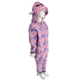 Onesie lilo & stitch roze maat 98-104