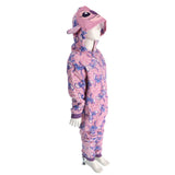 Onesie lilo & stitch roze maat 122-128