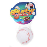 Squeezy sportbal 6 cm 6 assorti