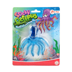 Raamkruiper Sticky octopus 4 assorti