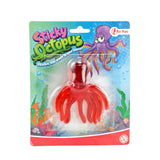 Raamkruiper Sticky octopus 4 assorti