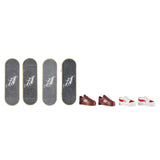 Hot Wheels Skate Fingerboard + Schoen 4-Pack Assorti