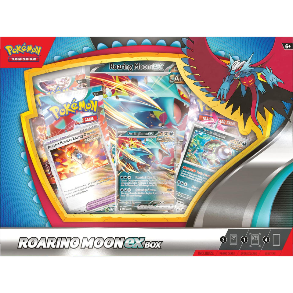 Pokemon TCG Iron Valiant Roaring Moon ex Box