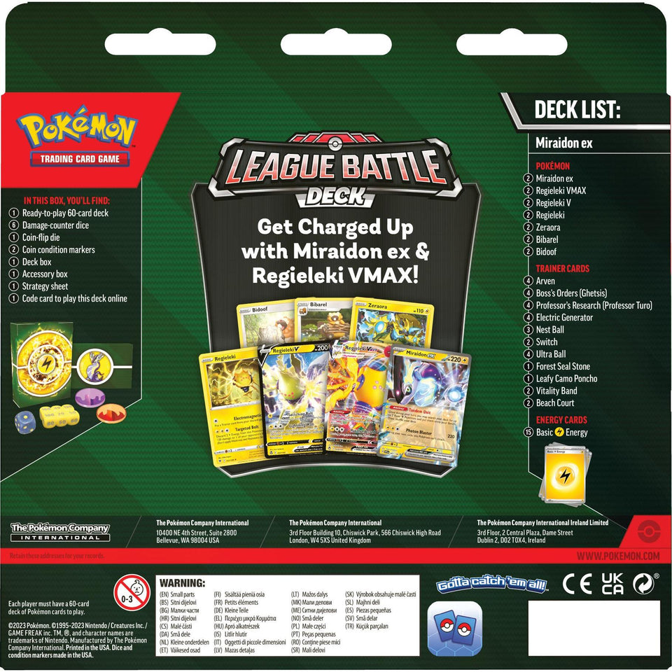 Pokemon TCG League Battle Deck