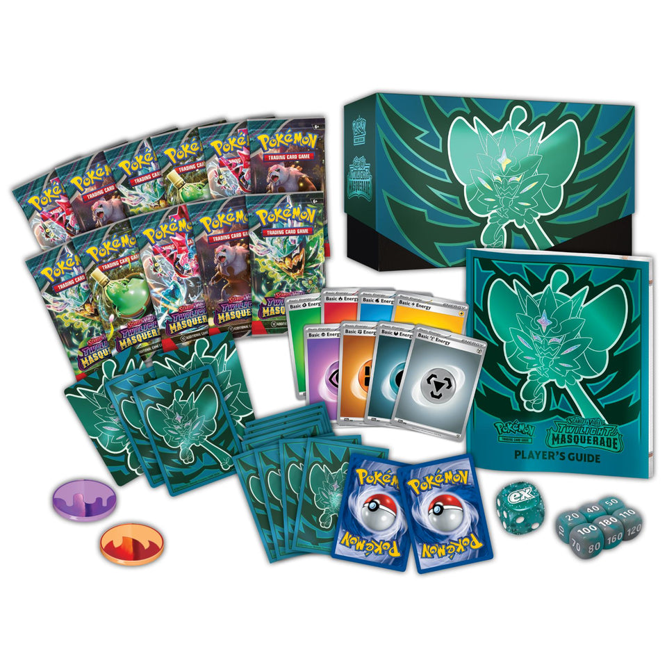 Pokémon TCG SV06 Twilight Masquerade Elite  Trainer Box