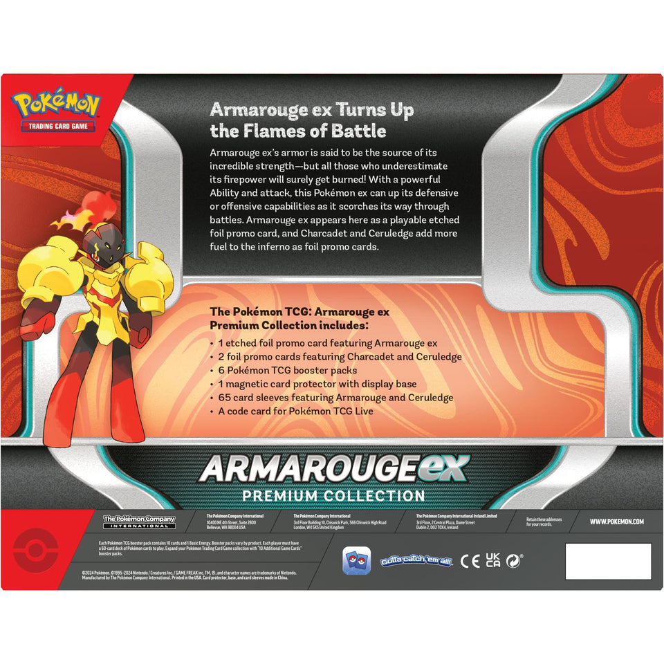 Pokémon TCG April ex Premium Collection  Armarouge ex