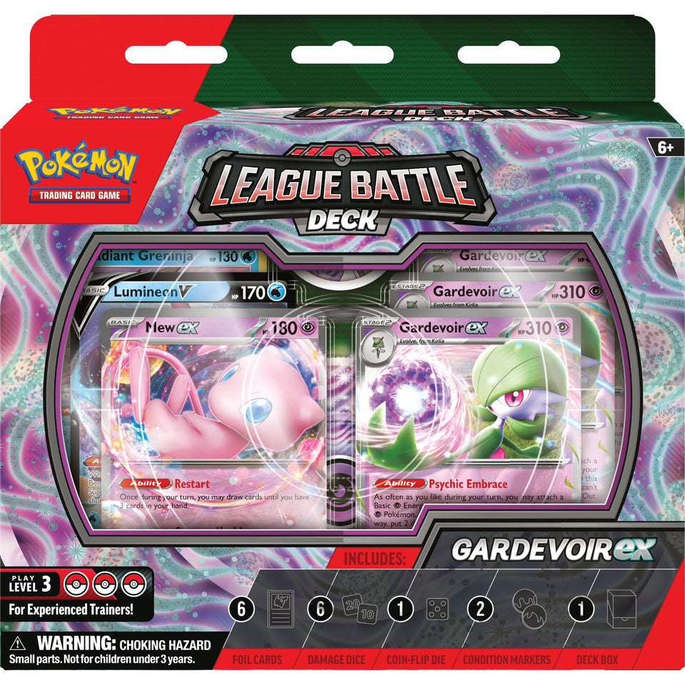 Pokemon TCG April League Battle Decks Gardevoir ex