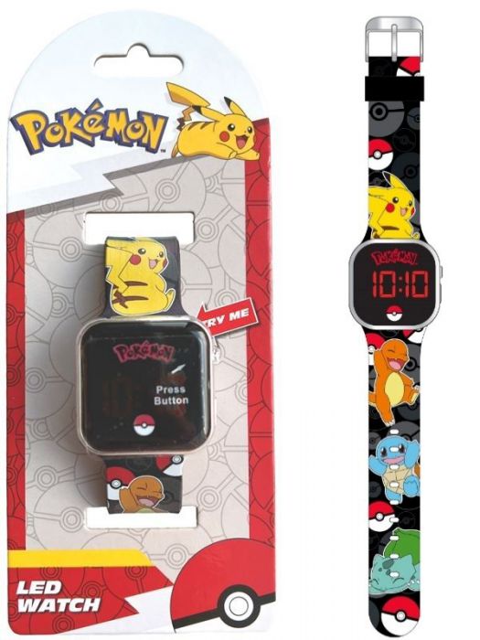 Pokémon Horloge LED