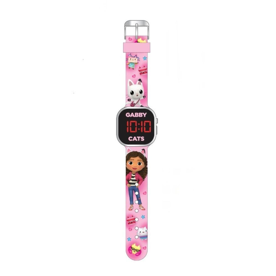 Gabby's Dollhouse LED Horloge