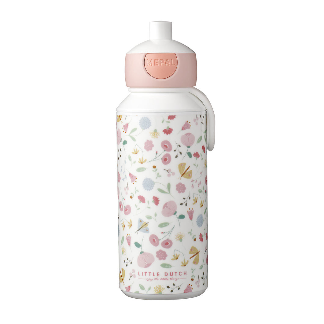 Mepal Campus Drinkfles Pop-Up 400 Ml  Flowers & Butterflies