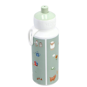 Mepal Campus Little Farm Drinkfles Pop-Up 400 Ml