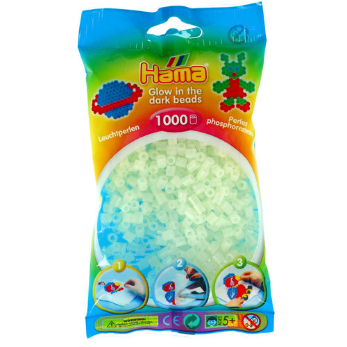 Hama Strijkkralen 1000 Stuks Glow In The Dark