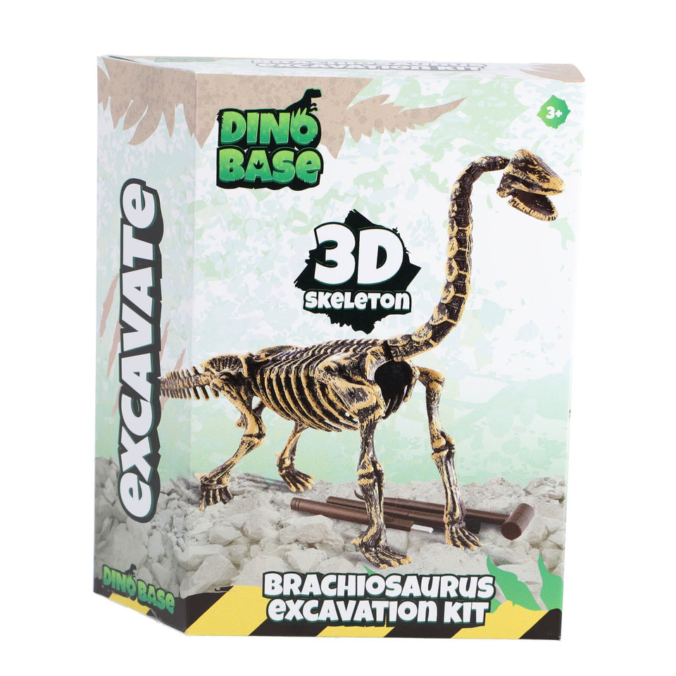 Dinobase Dino uitbikken Brachiosaurus 3D set