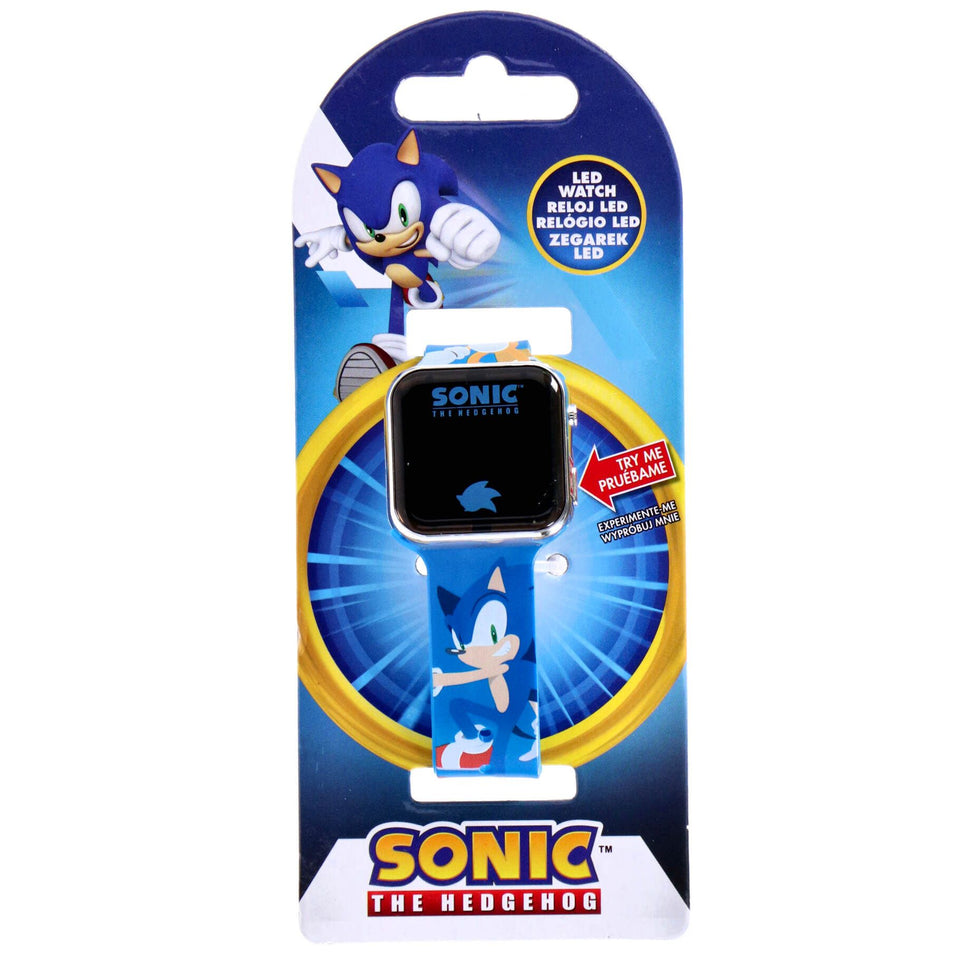 Horloge Sonic LED