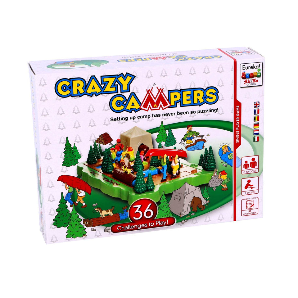 Ah!Ha Crazy Campers - Denkspel