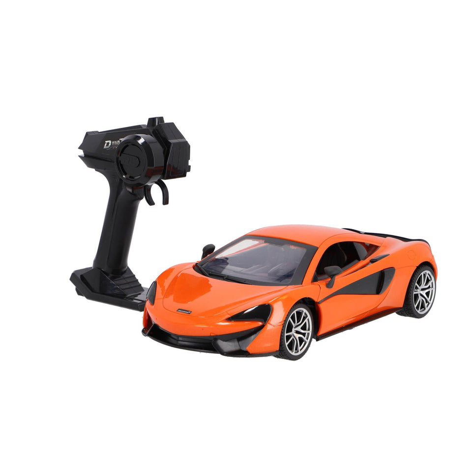 Radiografisch bestuurbare auto Mclaren 1:14 2.4g 570s oranje