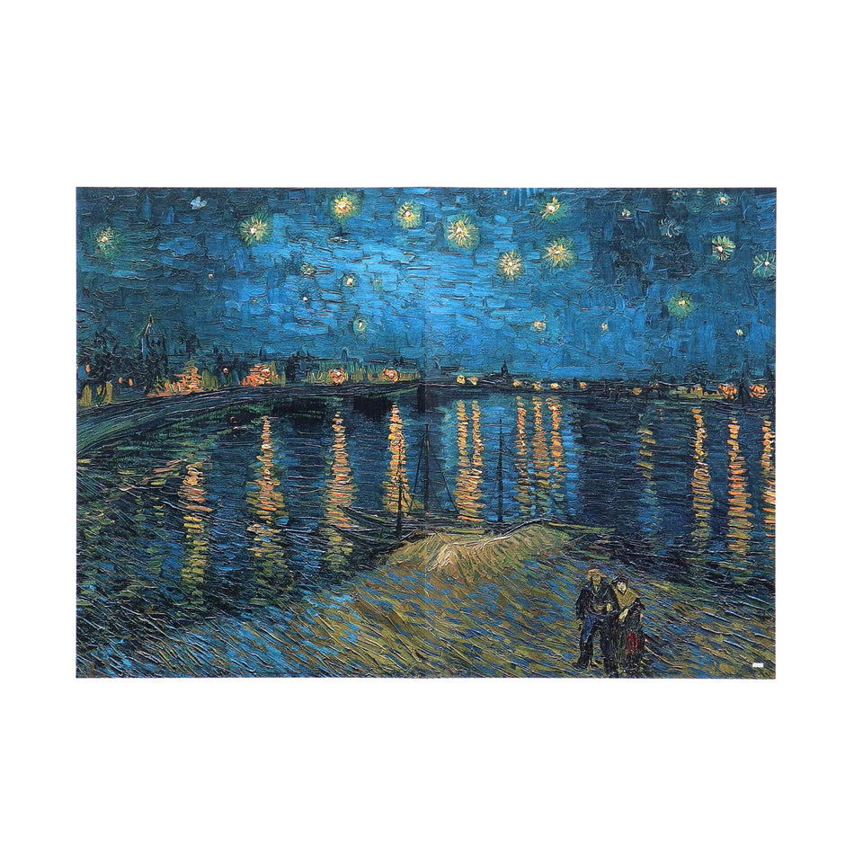 Puzzel 1000 Gogh Starry Night compact box