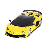 Radiografisch bestuurbare auto lamborghini 1:24 aventador svj roadster geel