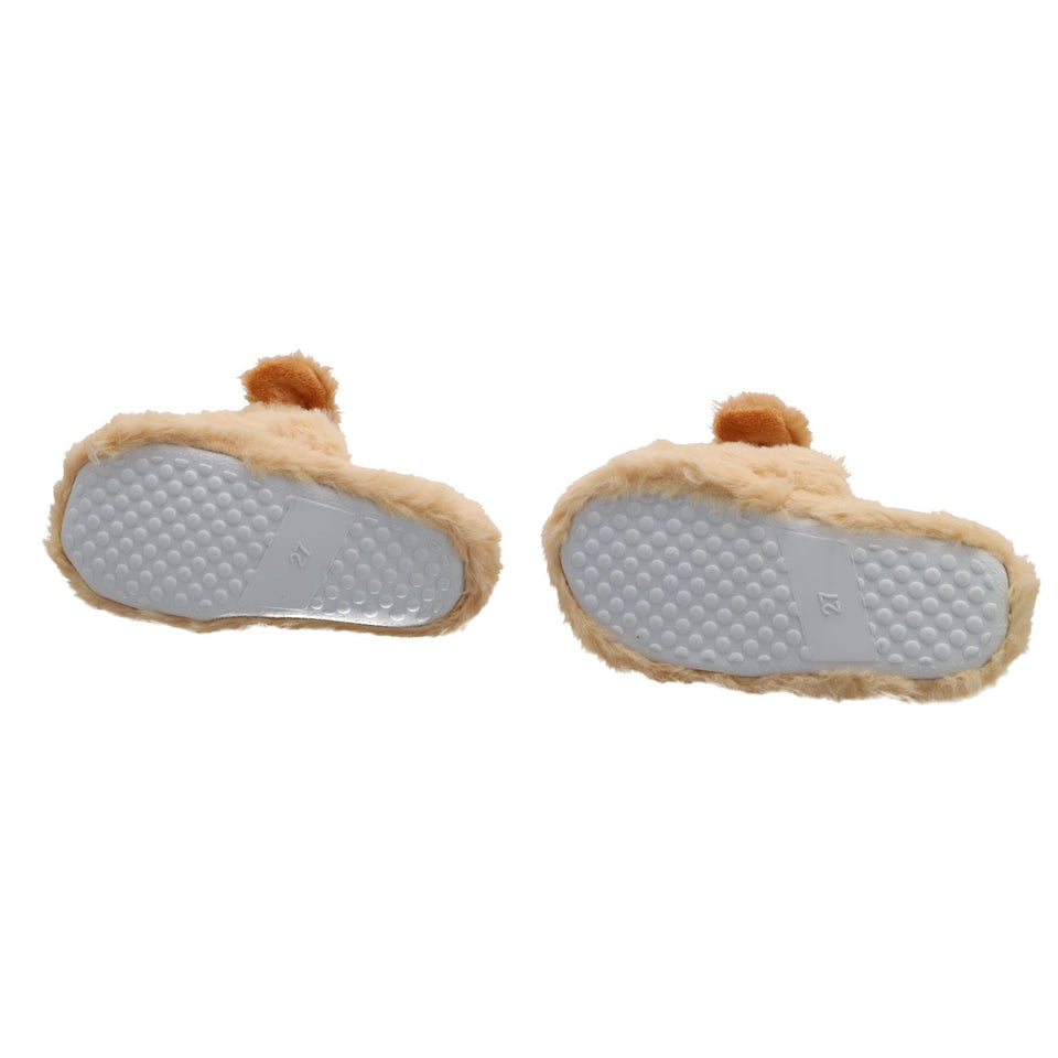 Pantoffels pluche hond kids maat 25-27