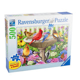 Ravensburger Puzzel Het Vogelbad 500 Stukjes Extra Groot