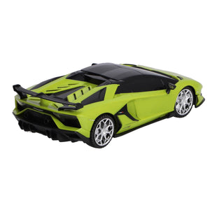 Radiografisch bestuurbare auto lamborghini 1:24 aventador svj roadster neon groe