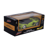 Radiografisch bestuurbare auto lamborghini 1:24 aventador svj roadster neon groe