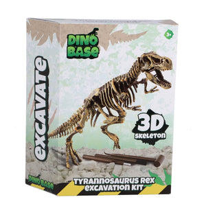 Dinobase Dino uitbikken T-Rex 3D set