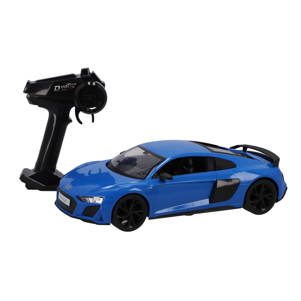 Radiografisch bestuurbare auto audi 1:14 2.4g r8 coupé blauw