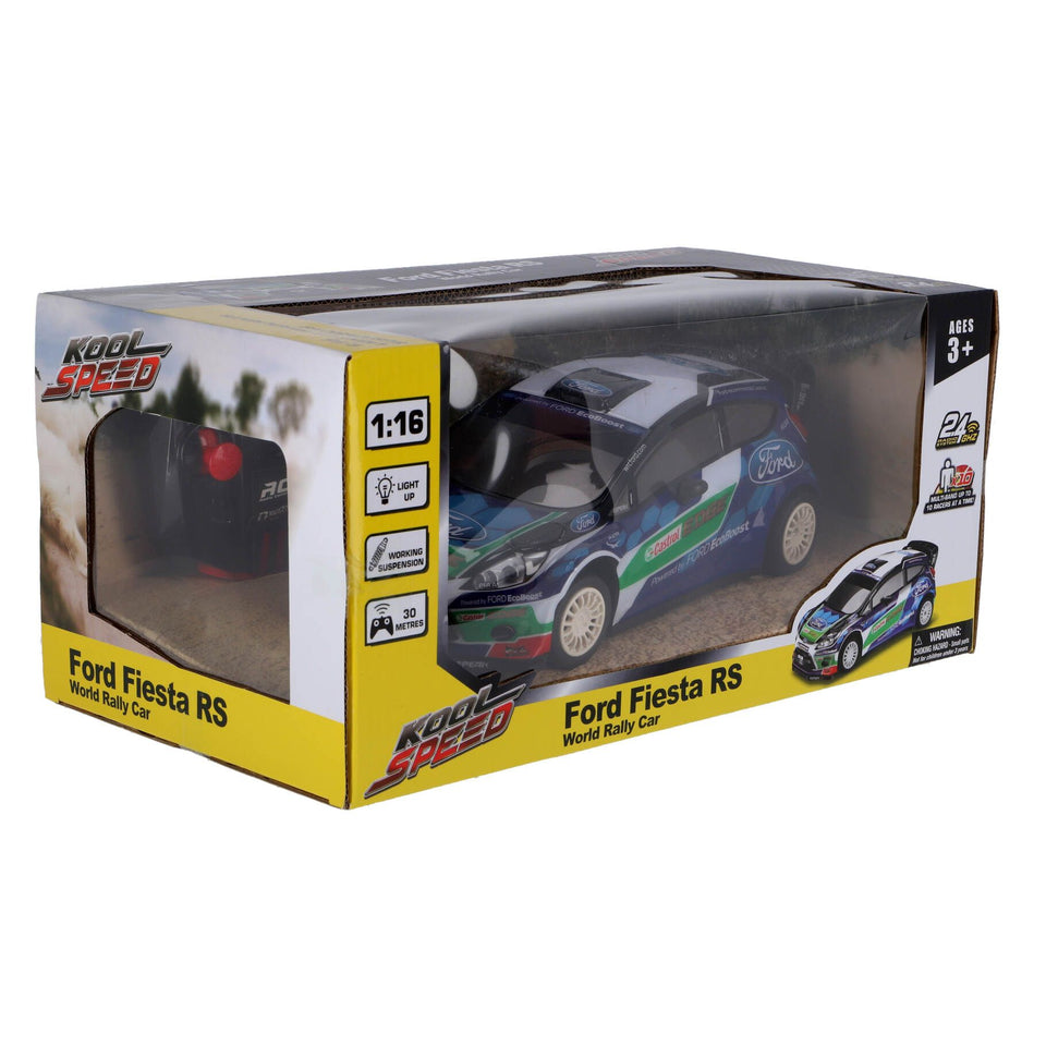 Radiografisch bestuurbare auto ford 1:16 2.4g fiesta RS WRC