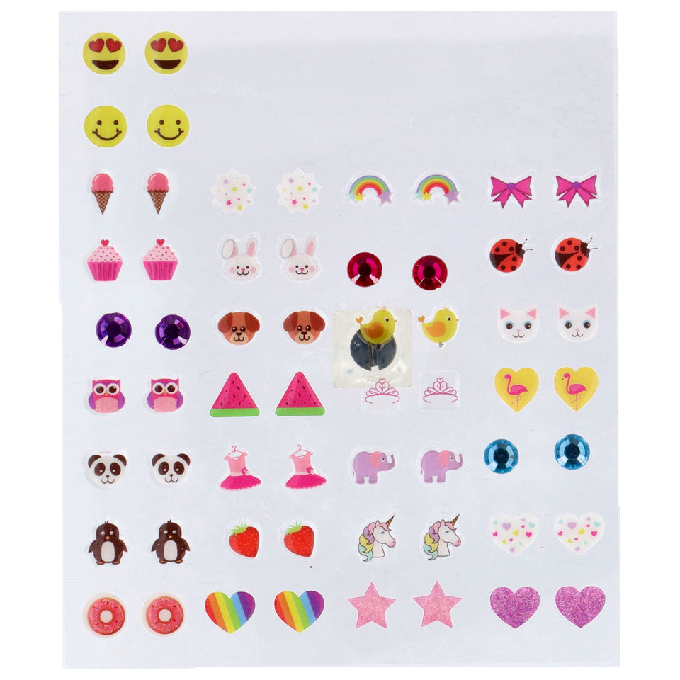 Unicorn Oorbellen Stickers