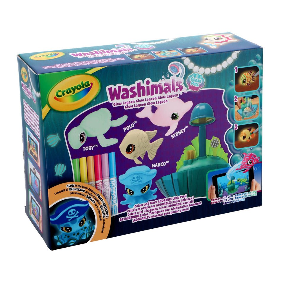 Washimals Playset Ocean Glow Lagoon