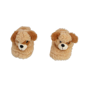 Pantoffels pluche hond kids maat 25-27