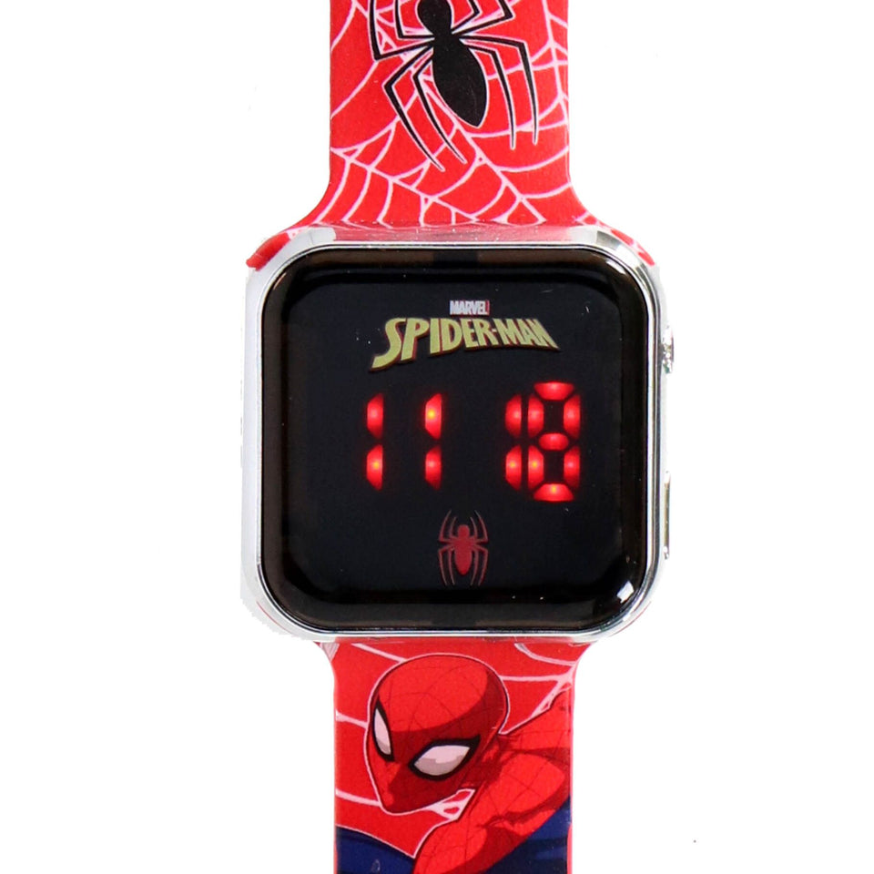 Horloge Spiderman LED