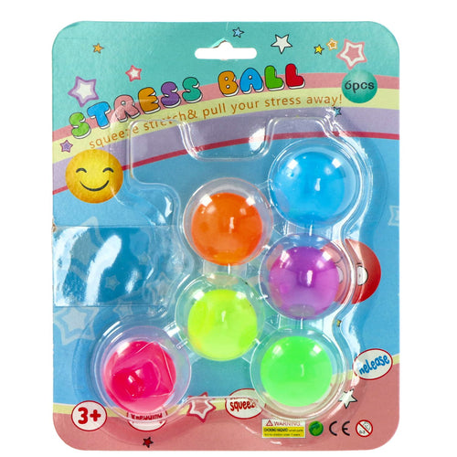 Sticky Stress Ballen Glow In The Dark