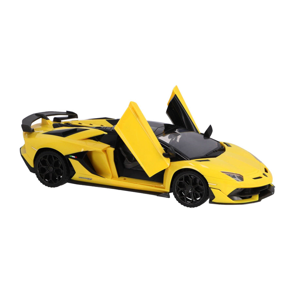 Radiografisch bestuurbare auto lamborghini 1:14 2.4g aventador geel