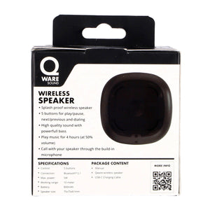 Speaker bluetooth zwart