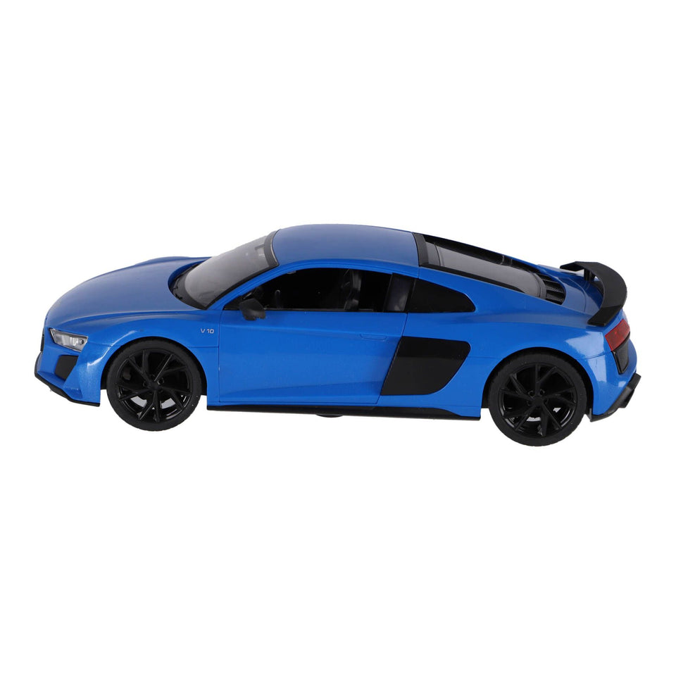 Radiografisch bestuurbare auto audi 1:14 2.4g r8 coupé blauw