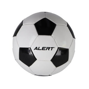 Alert Sport voetbal Wit/Zwart , Maat 5