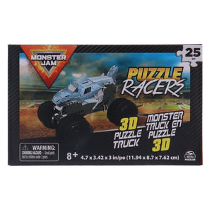 Monster Jam Puzzle Racers Assorti Pk 4